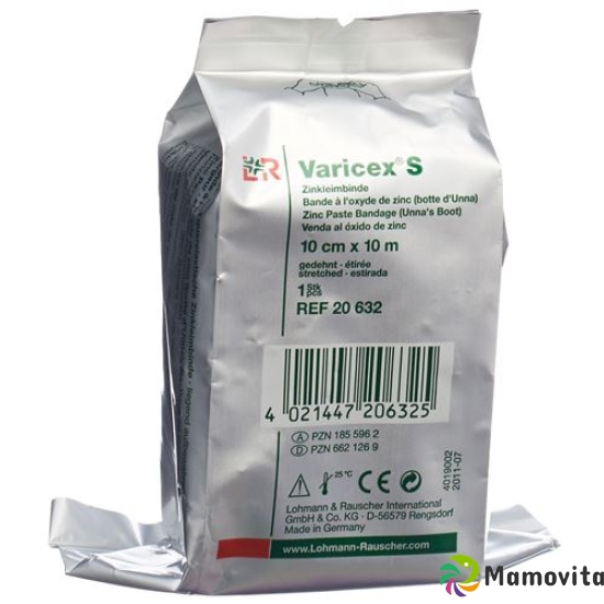 Varicex S Zinkleimbinde 10cmx10m 10 Stück buy online