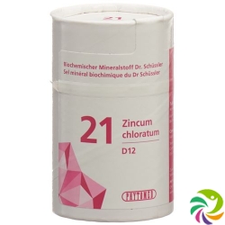 Phytomed Schüssler Nr. 21 Zinc Ch Tabletten D 12 500g