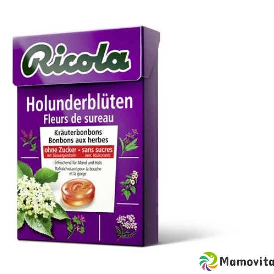 Ricola Holunderblüten Bonbons Oz M Stevia Box 50 buy online