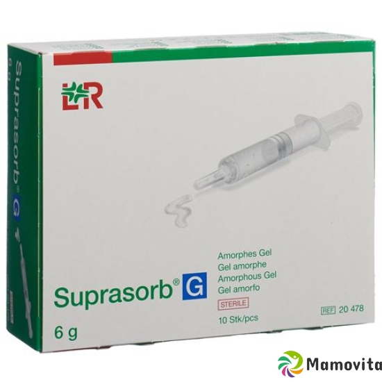 Suprasorb G Amorphes Gel mit Spritze 10x 20g buy online