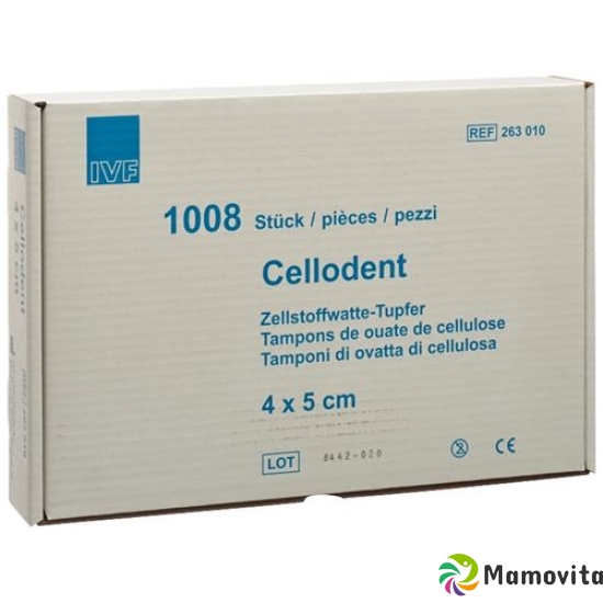 Cellodent Tupfer 4x5cm 12fach Box 15120 Stück buy online