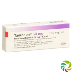 Tauredon Injektionslösung 50mg/0.5ml Ampullen 0.5ml