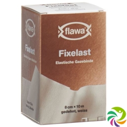 Flawa Fixelast Gazebinde 10mx8cm Weiss