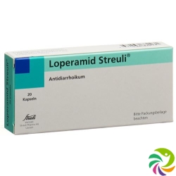 Loperamid Streuli Kapseln 2mg 20 Stück