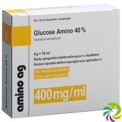 Glucosum Amino Injektionslösung 40% 10 Ampullen 20ml