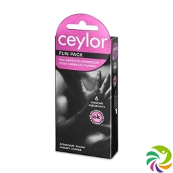 Ceylor Fun Pack condoms with reservoir 6 pieces