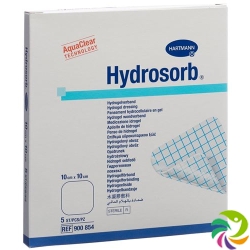 Hydrosorb Hydrogel Verband 10x10cm Steril 5 Stück