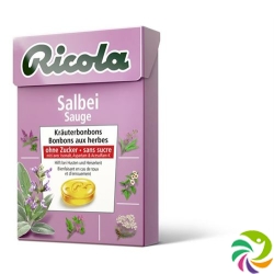 Ricola Salbei Bonbons ohne Zucker M Stevia Box 50g