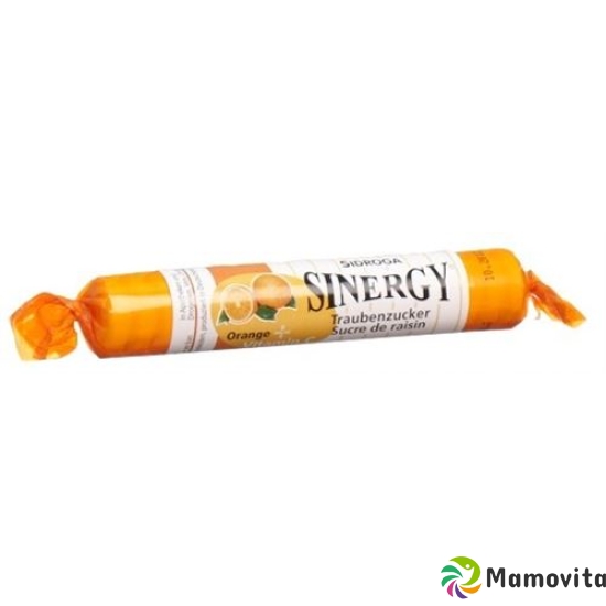 Sinergy Traubenzucker Orange Vitamin C Rolle 40g buy online