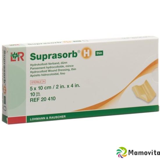 Suprasorb H Dünn Hydrokolloid Verband 5x10cm 10 Stück buy online