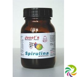 Spirulina Platensis Josefs Pulver Glas 250g