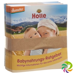 Holle Babynahrungs-Ratgeber Deutsch 15 Stück