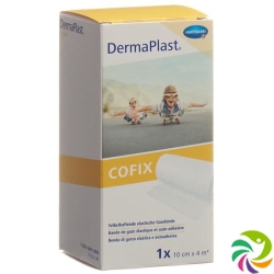 Dermaplast Cofix Gauze Bandage 10cmx4m White