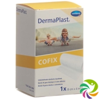 Dermaplast Cofix Gauze Bandage 8cmx4m White