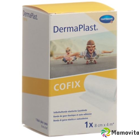 Dermaplast Cofix Gauze Bandage 8cmx4m White buy online