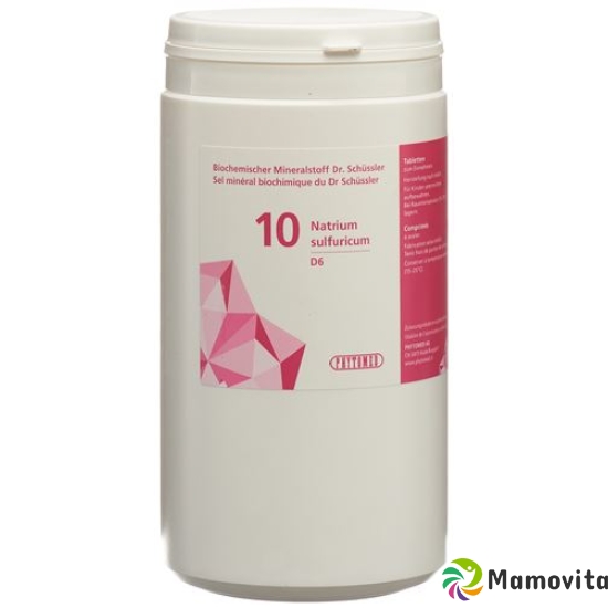 Phytomed Schüssler Nr. 10 Natr Sulf Tabletten D 6 50g buy online