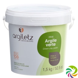 Argiletz Heilerde Grün Paste Topf 1.5kg