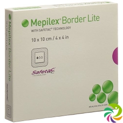 Mepilex Border Lite Silikonschaumv 10x10cm 5 Stück