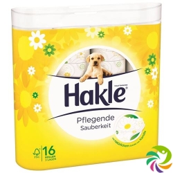 Hakle Natürlich Pflegend Toilettenpapier mit Kamille 4 Lagen 9 Rollen