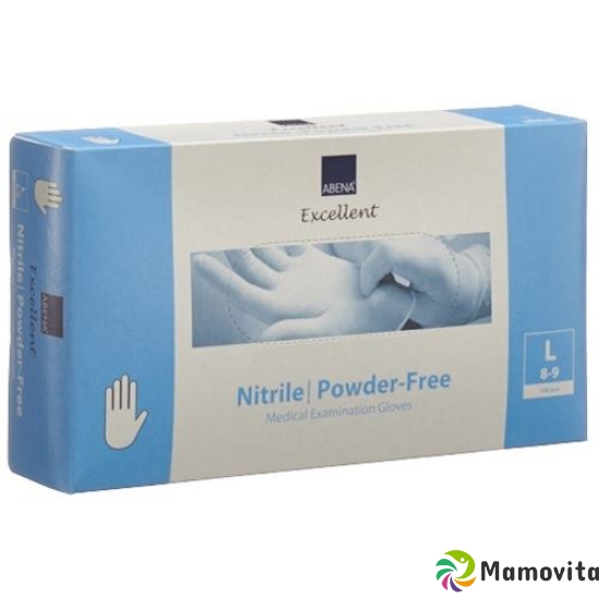 Abena Untersuchungs-Handschuhe Nitril L Puderfrei W Disp 150 Stück buy online