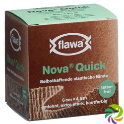 Flawa Nova Quick cohesive rice binding 6cmx4.5m tan