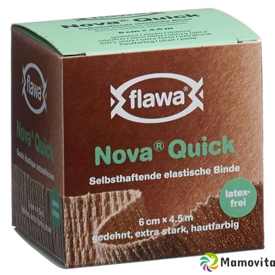 Flawa Nova Quick cohesive rice binding 6cmx4.5m tan buy online