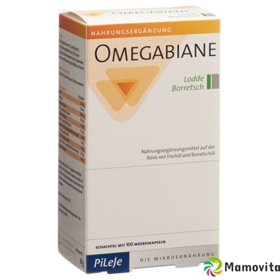 Omegabiane Lodde-Borretsch Kapseln 700mg 100 Stück buy online