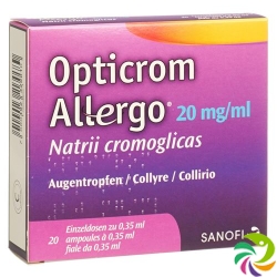 Opticrom Allergo Augentropfen 20 Monodosen 0.3ml