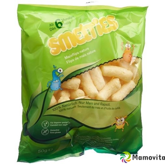 Smelties nature maize rods 27 x 50 g buy online