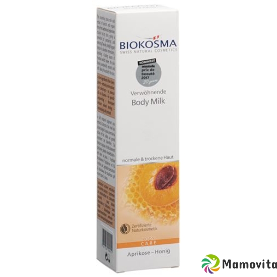 Biokosma structure body cream BIO-Apricot & organic honey 200 ml buy online