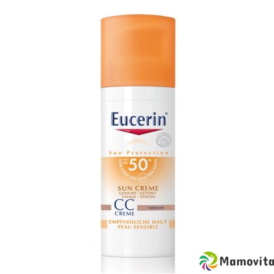 Eucerin SUN photoaging Control CC Sun cream tinted medium SPF50 + Tb 50 ml buy online