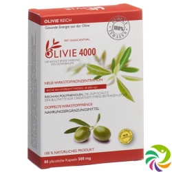 Olivie Force 500mg Gelules Vegetale 20 Stück