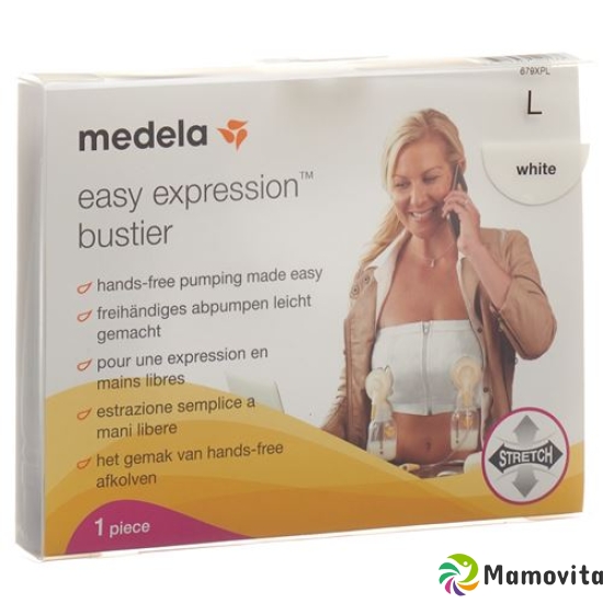 Medela Easy Expression Bustier L White buy online