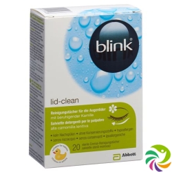 Blink Lid-Clean Reinigungstücher 20 Stück