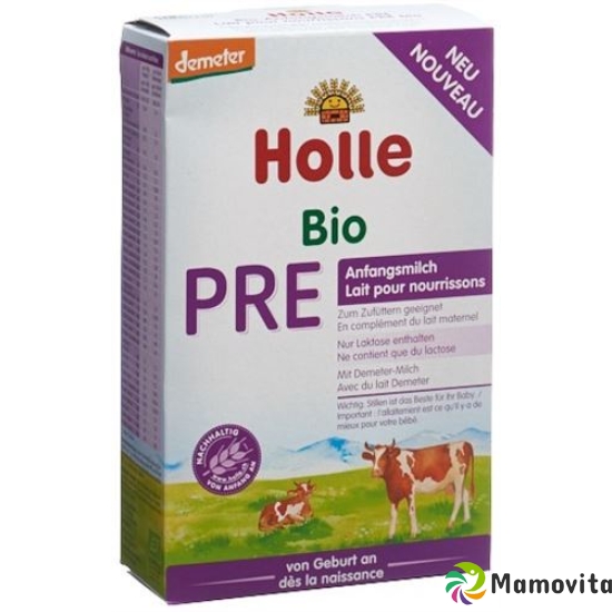 Holle Bio-Anfangsmilch Pre Pulver 400g buy online