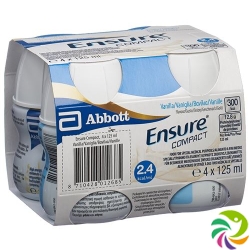 Ensure Compact 2.4 Kcal Drink Vanille 24 Flasche 125ml