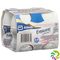 Ensure Compact 2.4 Kcal Drink Erdbeer 24 Flasche 125ml