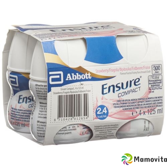 Ensure Compact 2.4 Kcal Drink Erdbeer 24 Flasche 125ml buy online