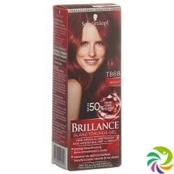 Schwarzkopf Brillance Tönungsgel T868 Granatrot