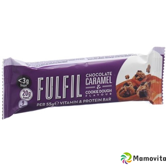 Fulfil Riegel Chocolate Caramel&cookie Dough 55g buy online