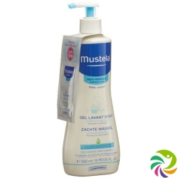 Mustela Mildes Waschgel Normale Haut M Muster 500ml