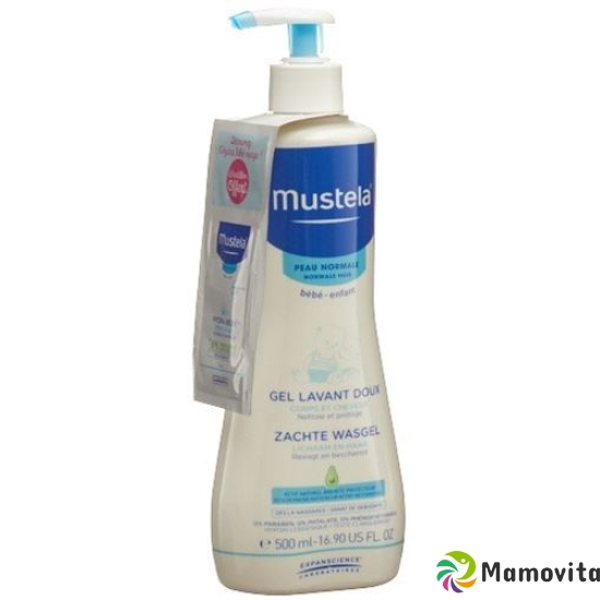 Mustela Mildes Waschgel Normale Haut M Muster 500ml buy online