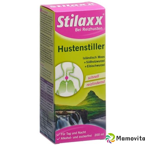 Stilaxx Hustenstiller Sirup Erwachsene Flasche 200ml buy online