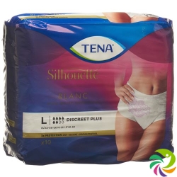 Tena Silhouette Discreet Plus L Weiss 6x 10 Stück