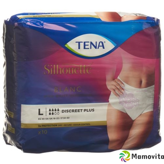 Tena Silhouette Discreet Plus L Weiss 6x 10 Stück buy online