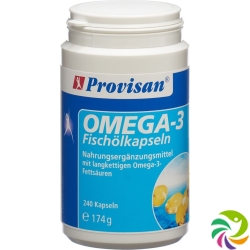 Provisan Omega 3 fish oil 240 capsules