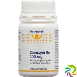 Burgerstein Coenzym Q10 capsules 100 mg Ds 30 pieces