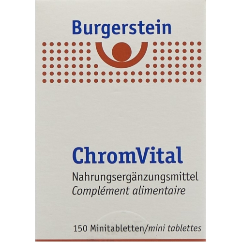 BURGERSTEIN Chromvital tablets buy online