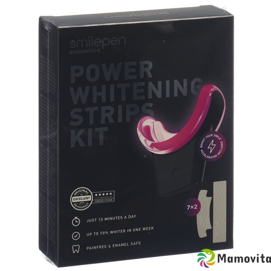 SMILEPEN Pow Whiten Strips Kit Strips&Accelerator buy online