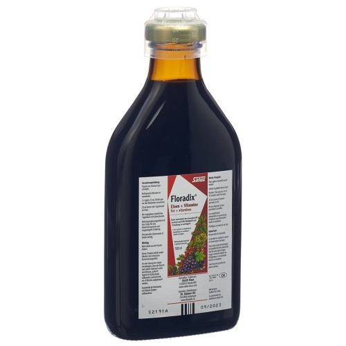 Floradix vitamins + organic iron Juice bottle 500ml buy online